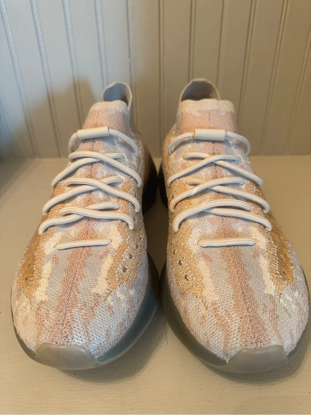 adidas Yeezy Knit Sneakers - Beige/Tan